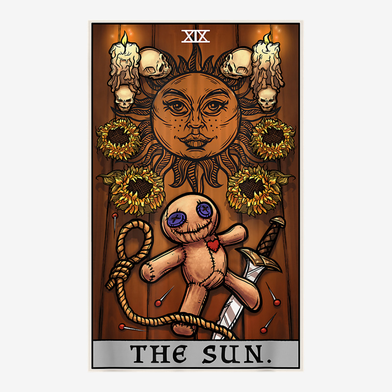 The Sun Tarot Card Halloween Voodoo Doll Pagan Witch Altar T Shirt Adjustable Cap by judexynuk | Artistshot