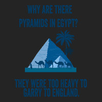 Why Are There Pyramids In Egypt They Were Too Heavy To Garry To Englan 3/4 Sleeve Shirt | Artistshot