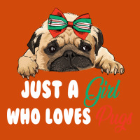 Just A Girl Who Loves Pugs For Dark Portrait Canvas Print | Artistshot