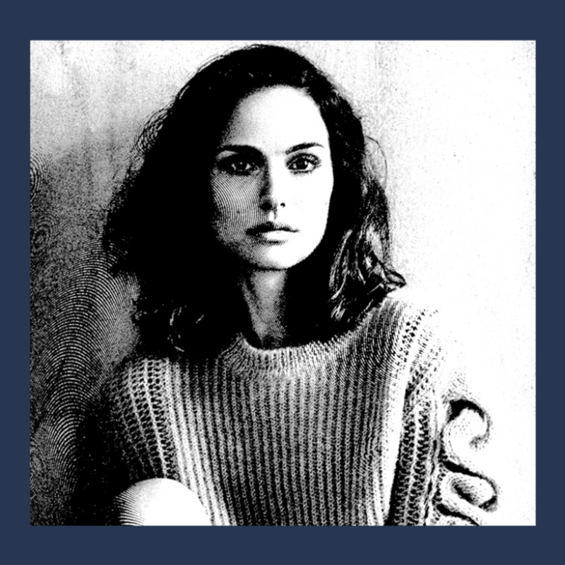 Natalie Portman Black & White Portrait (linocut) Ladies Denim Jacket by ZarkoSuklje | Artistshot