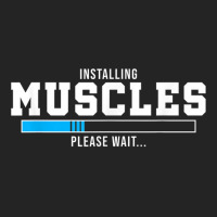 Installing Muscles Please Wait Gym Workout Men Women T Shirt 3/4 Sleeve Shirt | Artistshot