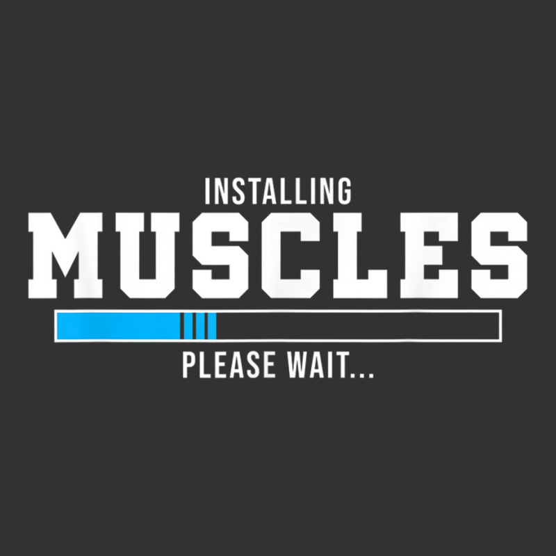 Installing Muscles Please Wait Gym Workout Men Women T Shirt Vintage Hoodie by cm-arts | Artistshot