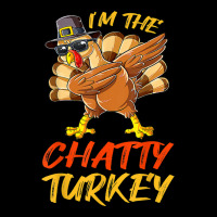 Chatty Turkey Matching Family Group Thanksgiving Party Pocket T-shirt | Artistshot