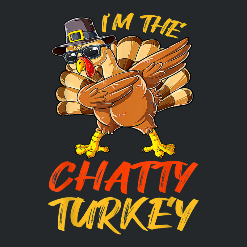 Chatty Turkey Matching Family Group Thanksgiving Party Crewneck Sweatshirt | Artistshot