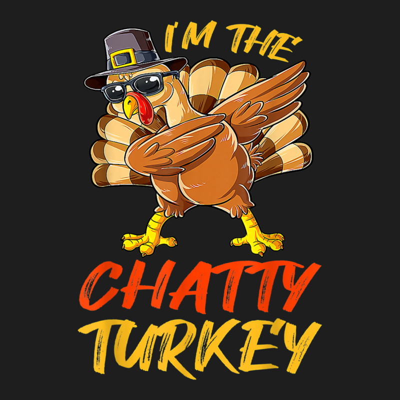 Chatty Turkey Matching Family Group Thanksgiving Party Classic T-shirt | Artistshot