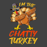 Chatty Turkey Matching Family Group Thanksgiving Party Vintage T-shirt | Artistshot