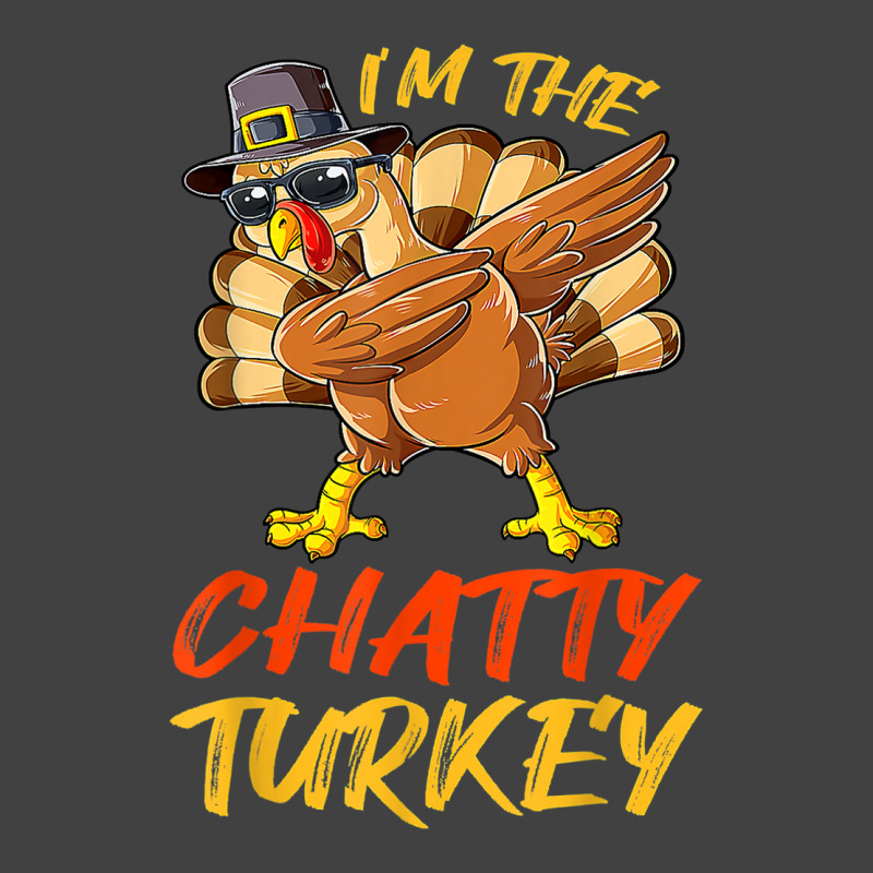 Chatty Turkey Matching Family Group Thanksgiving Party Vintage T-shirt | Artistshot