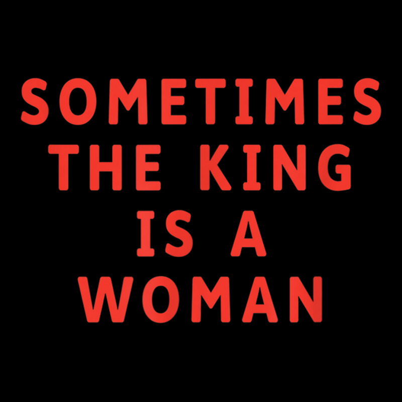 Vintage Aesthetic Sometimes King Is A Woman Feminist T Shirt Unisex Jogger by cm-arts | Artistshot