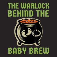 The Warlock Behind The Baby Brew, Halloween New Dad To Be T Shirt Vintage Cap | Artistshot