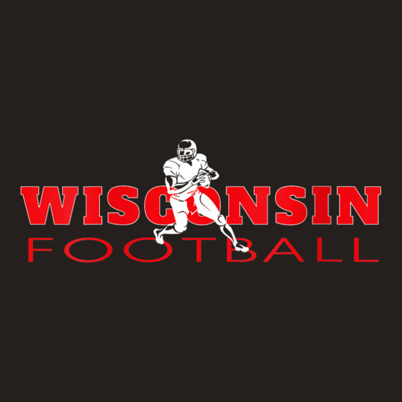 Womens Qb Quarterback Dad The Badger State Fan Wisconsin Football V Ne Tank Top | Artistshot