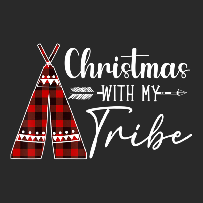 Christmas With My Tribe Buffalo Plaid Matching Family Printed hat by cm-arts | Artistshot