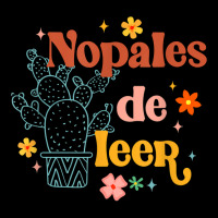 Nopales De Leer Spanish Teacher Maestra Cactus Bilingual T Shirt Youth Jogger | Artistshot