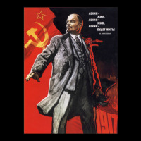 Lenin Poster Men's 3/4 Sleeve Pajama Set | Artistshot