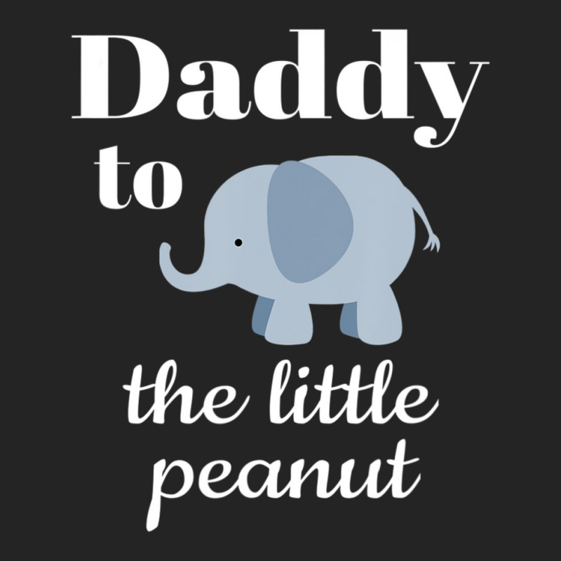 Matching Baby Shower Couples Elephant Daddy Peanut 3/4 Sleeve Shirt | Artistshot