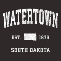 Watertown South Dakota Sd Vintage Athletic Sports Design T Shirt Racerback Tank | Artistshot