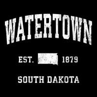 Watertown South Dakota Sd Vintage Athletic Sports Design T Shirt Maternity Scoop Neck T-shirt | Artistshot