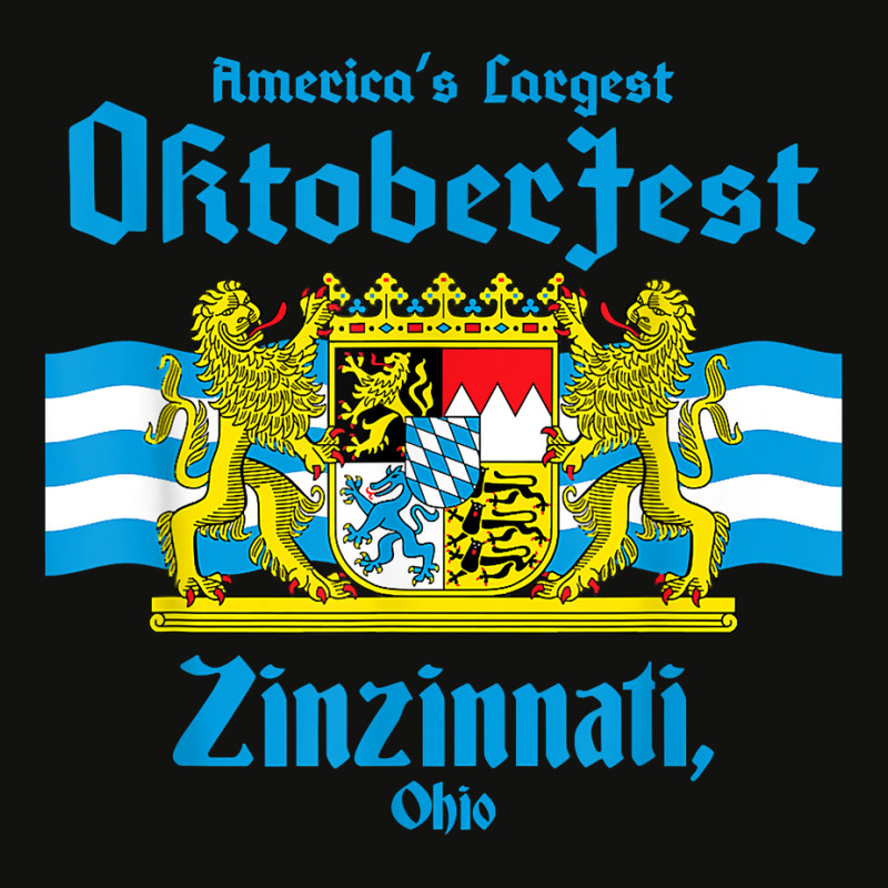 Oktoberfest Zinzinnati T Shirt Scorecard Crop Tee by cm-arts | Artistshot