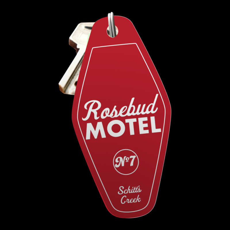 Schitt S Creek Rosebud Motel Key Tag For Room 7 Retro Design In Red Fleece Short by CHRISTOPHEBARRERAS | Artistshot