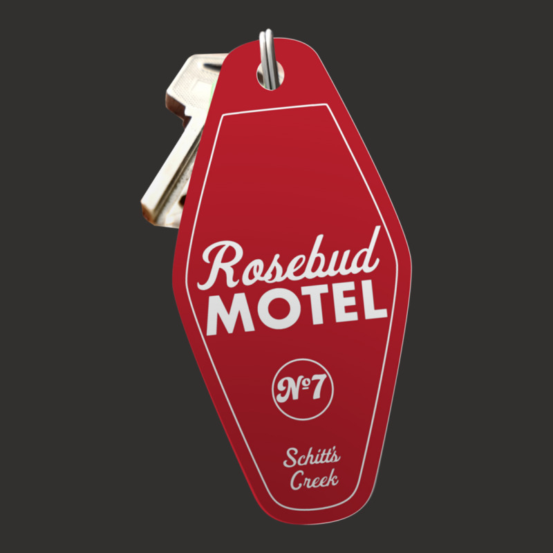 Schitt S Creek Rosebud Motel Key Tag For Room 7 Retro Design In Red Champion Hoodie by CHRISTOPHEBARRERAS | Artistshot