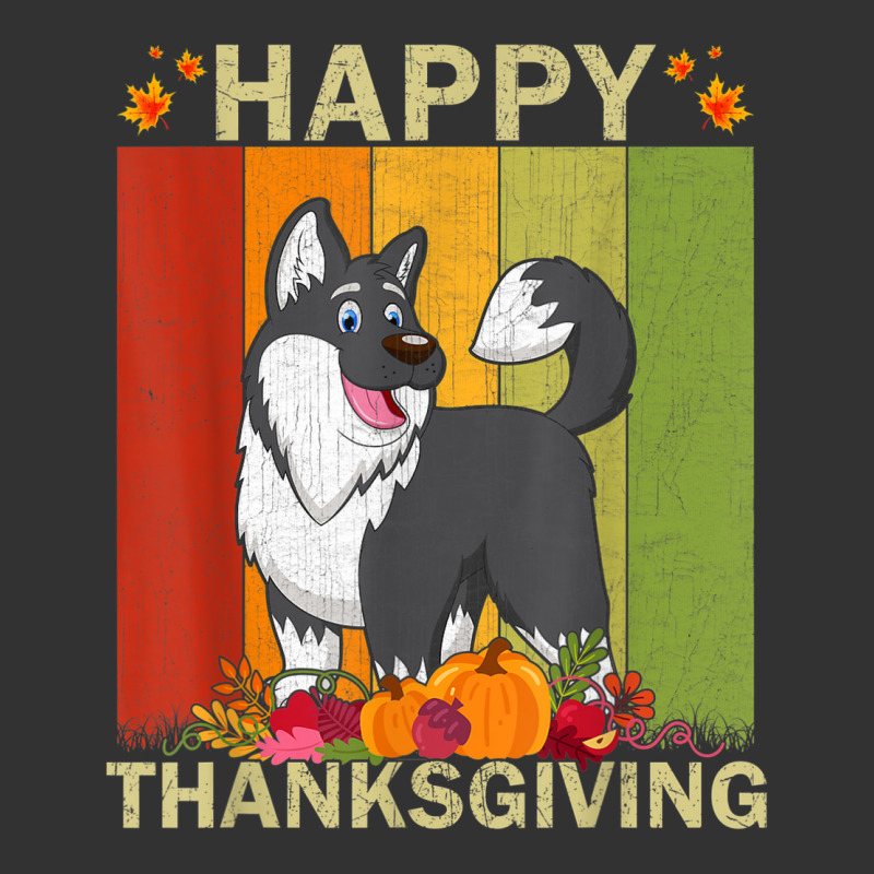 Alaskan Malamute Dog Retro Graphic Matching Thanksgiving Baby Bodysuit | Artistshot