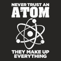 Funny Atom Art Men Women Stem Molecule Chemistry Teacher T Shirt Ladies Fitted T-shirt | Artistshot