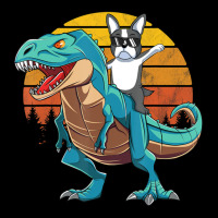 Boson Errier Dog Riding Dinosaur Rex Boys Pocket T-shirt | Artistshot