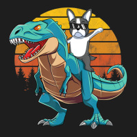 Boson Errier Dog Riding Dinosaur Rex Boys Classic T-shirt | Artistshot