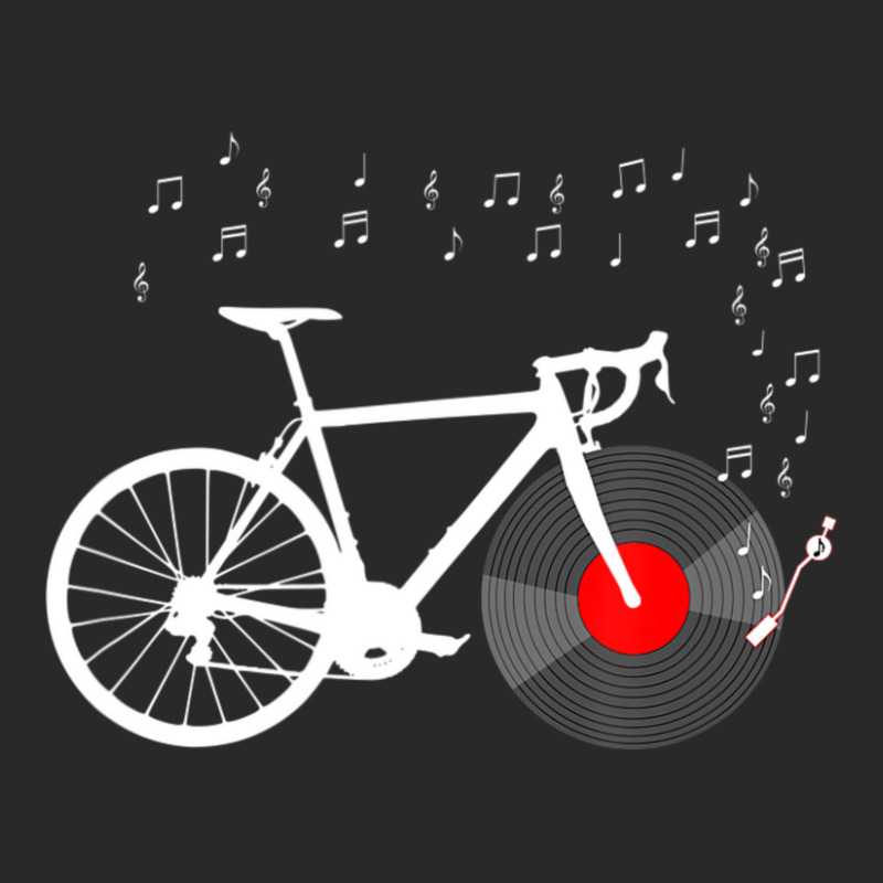 Bicycle Cycling Road Bike Vinyl Record Player Music Cyclist Toddler T-shirt | Artistshot