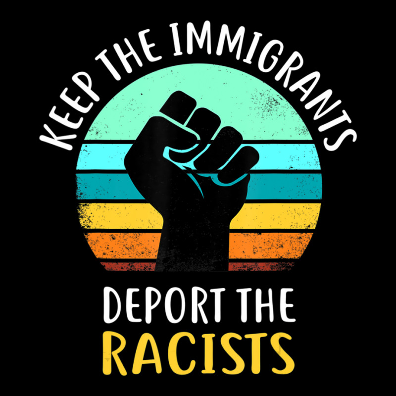 Anti Racism Keep The Immigrants Deport The Racists Adjustable Cap by cm-arts | Artistshot