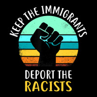 Anti Racism Keep The Immigrants Deport The Racists Youth Zipper Hoodie | Artistshot