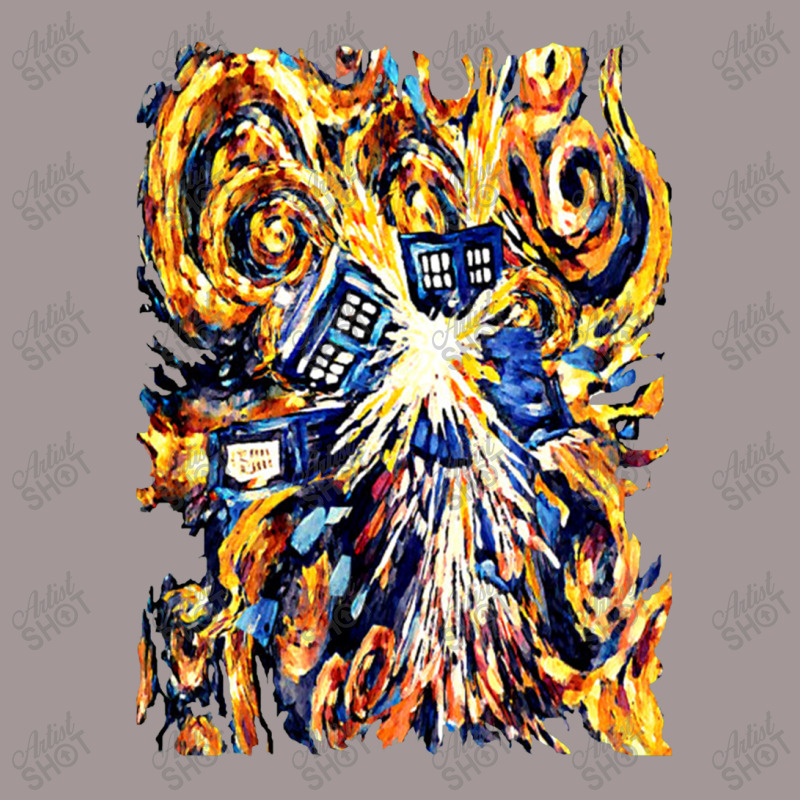 Big Bang Exploded Phone Booth   Tardis Vintage Hoodie | Artistshot