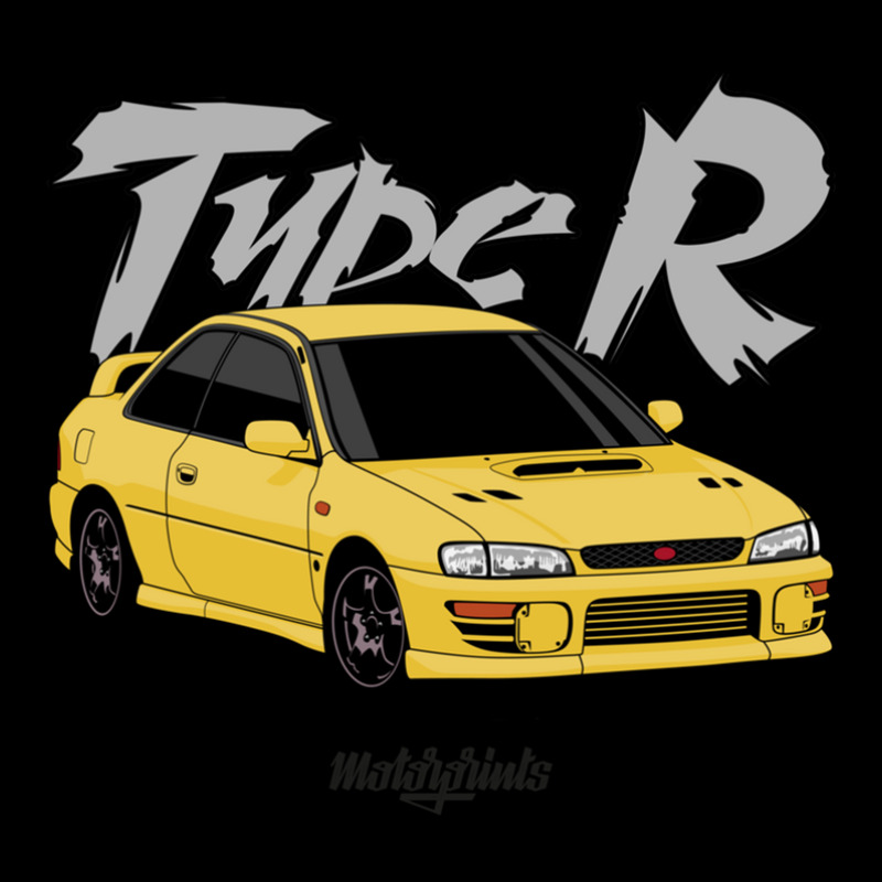 Impreza Type R (yellow) Men's Long Sleeve Pajama Set by EllaineRamshur | Artistshot