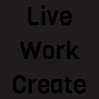 Live Work Create Waist Apron | Artistshot