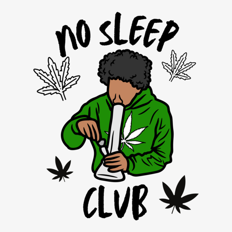 No Sleep Club Club Night Smoke Weed Night Club Drugs Ladies Fitted T-Shirt by TERRANCECOTT | Artistshot