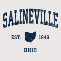 Salineville Ohio Oh Vintage Athletic Navy Sports Design T Shirt Pocket T-shirt | Artistshot