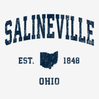 Salineville Ohio Oh Vintage Athletic Navy Sports Design T Shirt Classic T-shirt | Artistshot