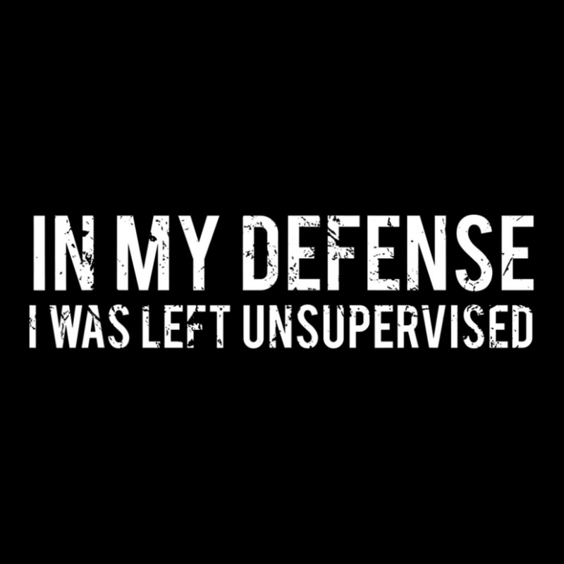 In My Defense I Was Left Unsupervised Cool V-Neck Tee by cm-arts | Artistshot