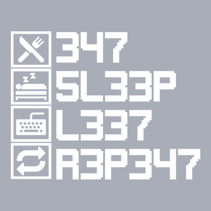 Eat Sleep Leet Repeat Leetcode 1337 L33t Gift Tank Dress by JONAHANDERSON | Artistshot