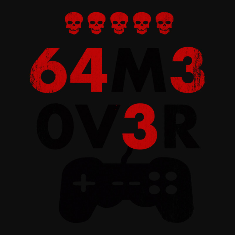 Game Over Leet Code Style - 64m3 0v3r - Red And Black Crop Top by JONAHANDERSON | Artistshot