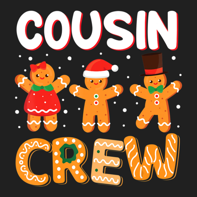 Cousin Crew Christmas Pajama Gingerbread Man Ladies Polo Shirt by cm-arts | Artistshot