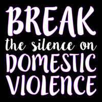 Break The Silence On Domestic Violence Awareness Product Fleece Short | Artistshot