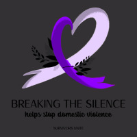 Breaking The Silence Helps Stop Domestic Violence (survivors Unite) Vintage Short | Artistshot