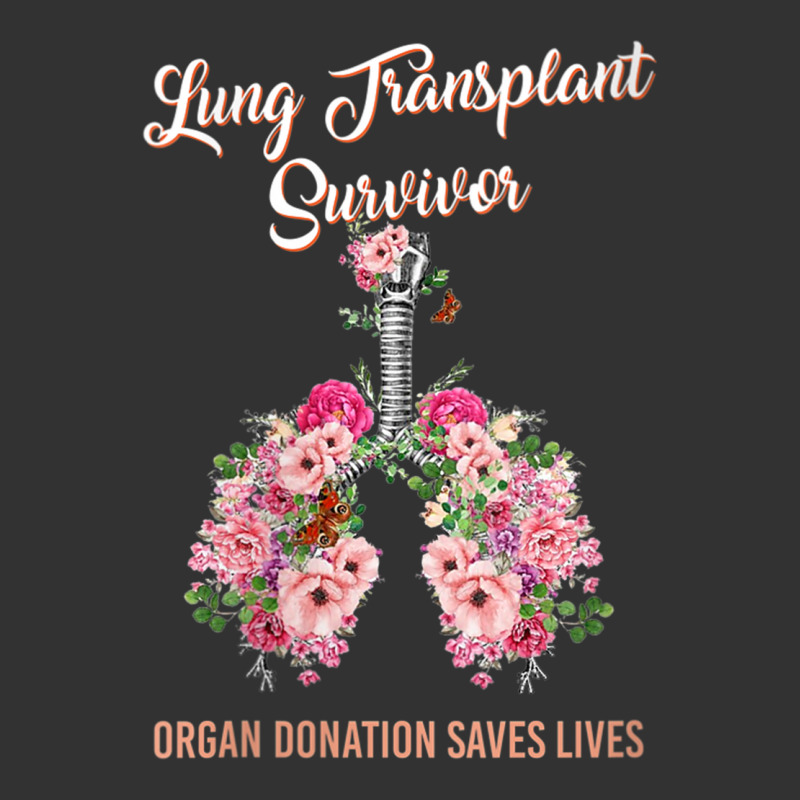 Womens Lung Transplant Survivor Organ Donation Saves Lives Floral V Ne Baby Bodysuit by cm-arts | Artistshot