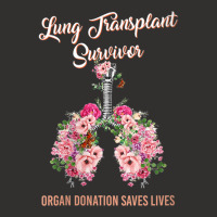 Womens Lung Transplant Survivor Organ Donation Saves Lives Floral V Ne Champion Hoodie | Artistshot