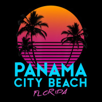 Panama City Beach Florida Retro 80s Adjustable Cap | Artistshot