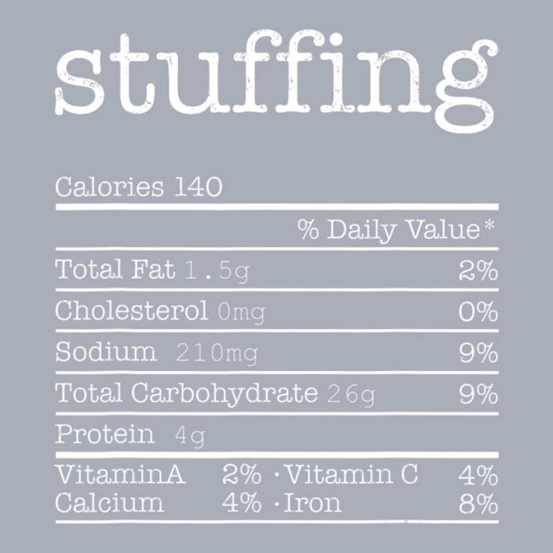 Stuffing Nutrition Facts Thanksgiving Christmas Food Tank Dress by cm-arts | Artistshot