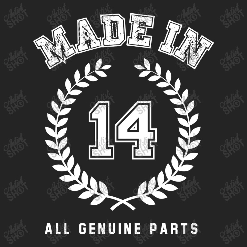 Made In 14 All Genuine Parts 3/4 Sleeve Shirt | Artistshot