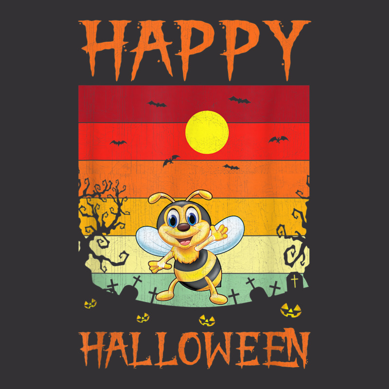 Retro Halloween Costumes Matching Bee Halloween Party Vintage Short | Artistshot