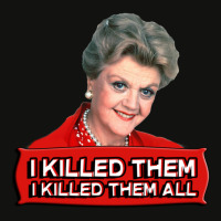 Angela Lansbury (jessica Fletcher) Murder She Wrote Confession. I Kill Scorecard Crop Tee | Artistshot