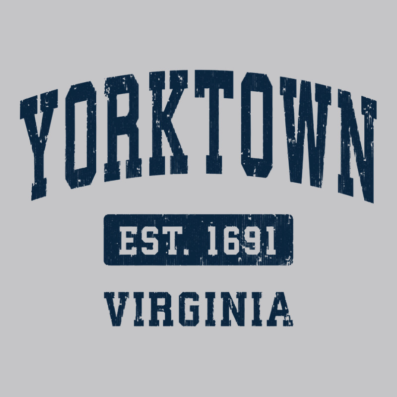 Yorktown Virginia Va Vintage Athletic Sports Design Long Sleeve T Shir Baby Bodysuit by cm-arts | Artistshot